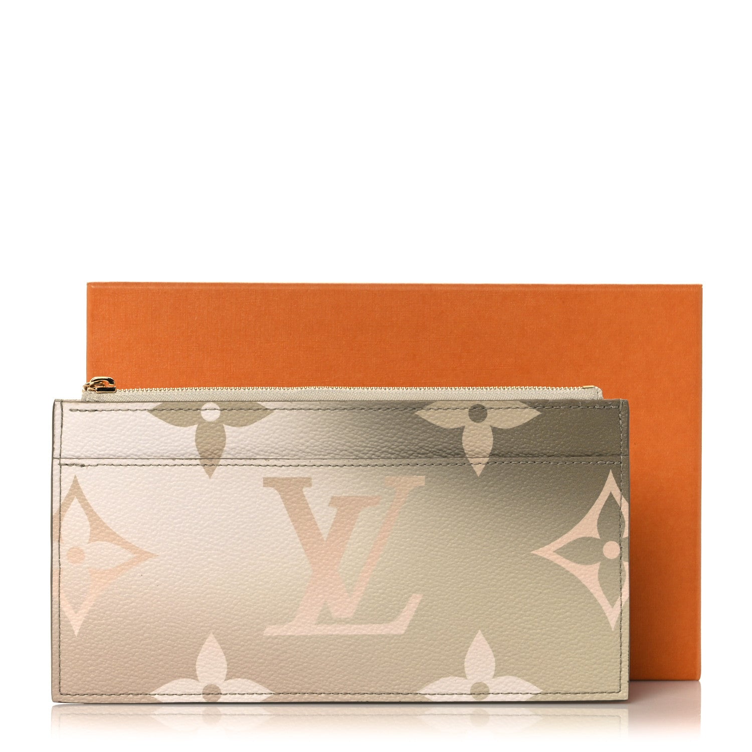 Louis Vuitton Monogram Giant Spring In The City Slim Purse Sunset Kaki 8 of 8