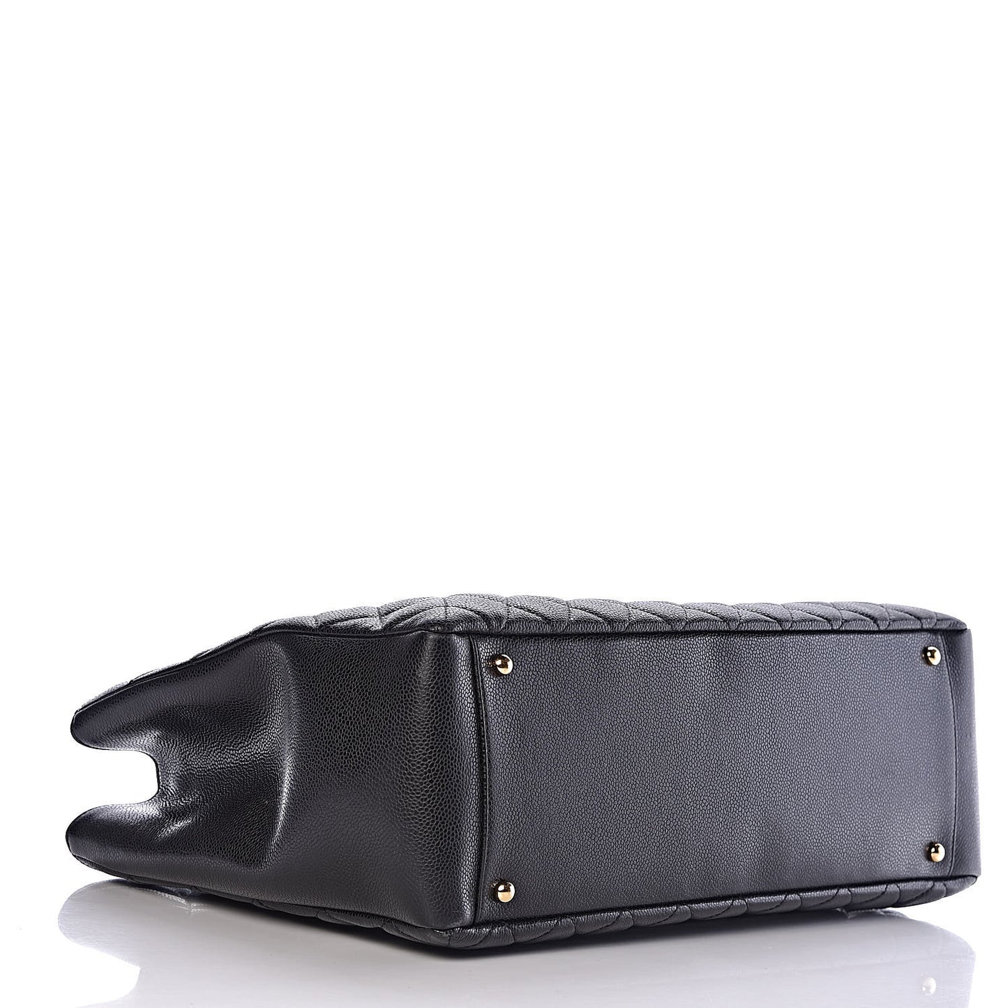 Caviar Quilted XL Grand Shopping Tote GST Black