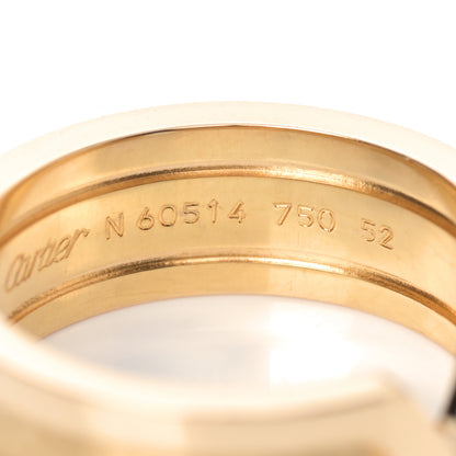 Cartier 18K Yellow Gold 6.5mm C De Cartier Ring 52 6 6 of 6