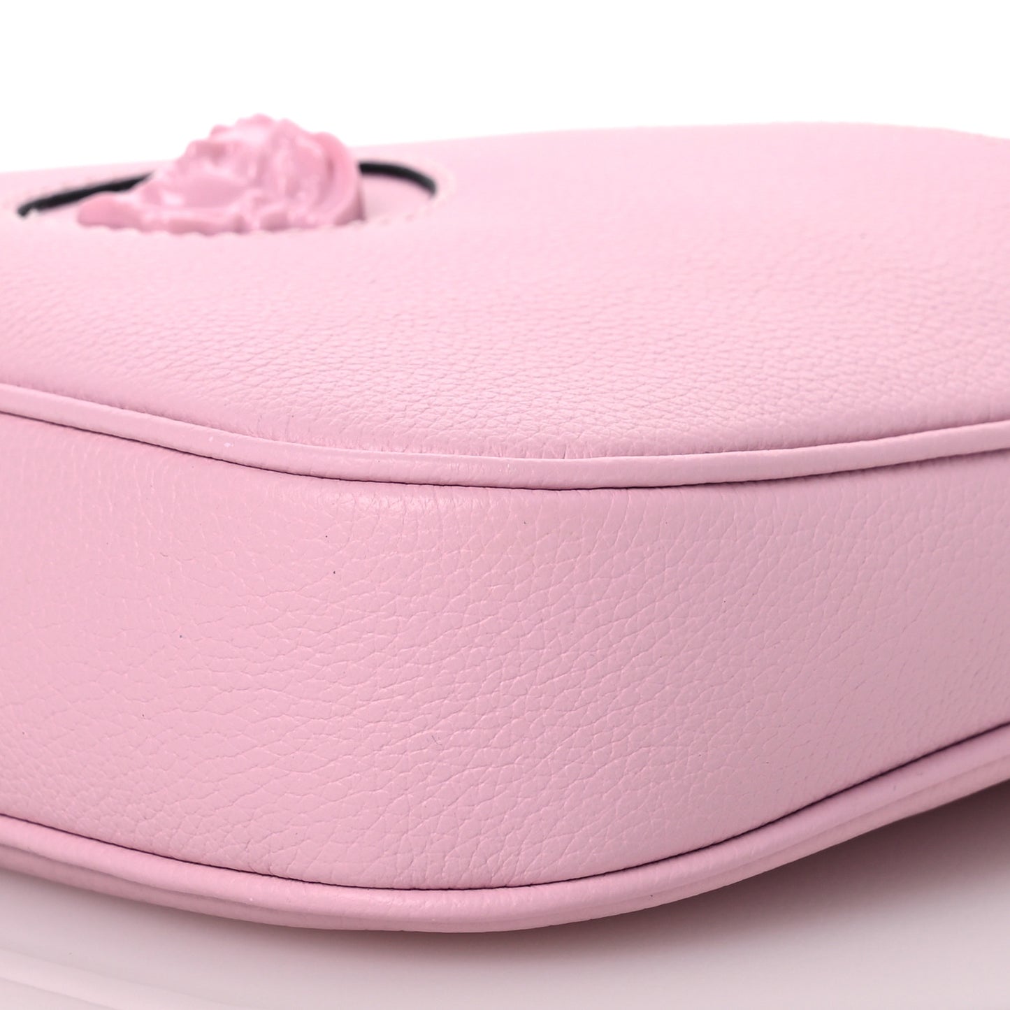 Calfskin La Medusa Small Hobo Crossbody Pink