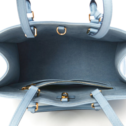 Louis Vuitton Empreinte Monogram Giant By The Pool Onthego MM Summer Blue 5 of 14