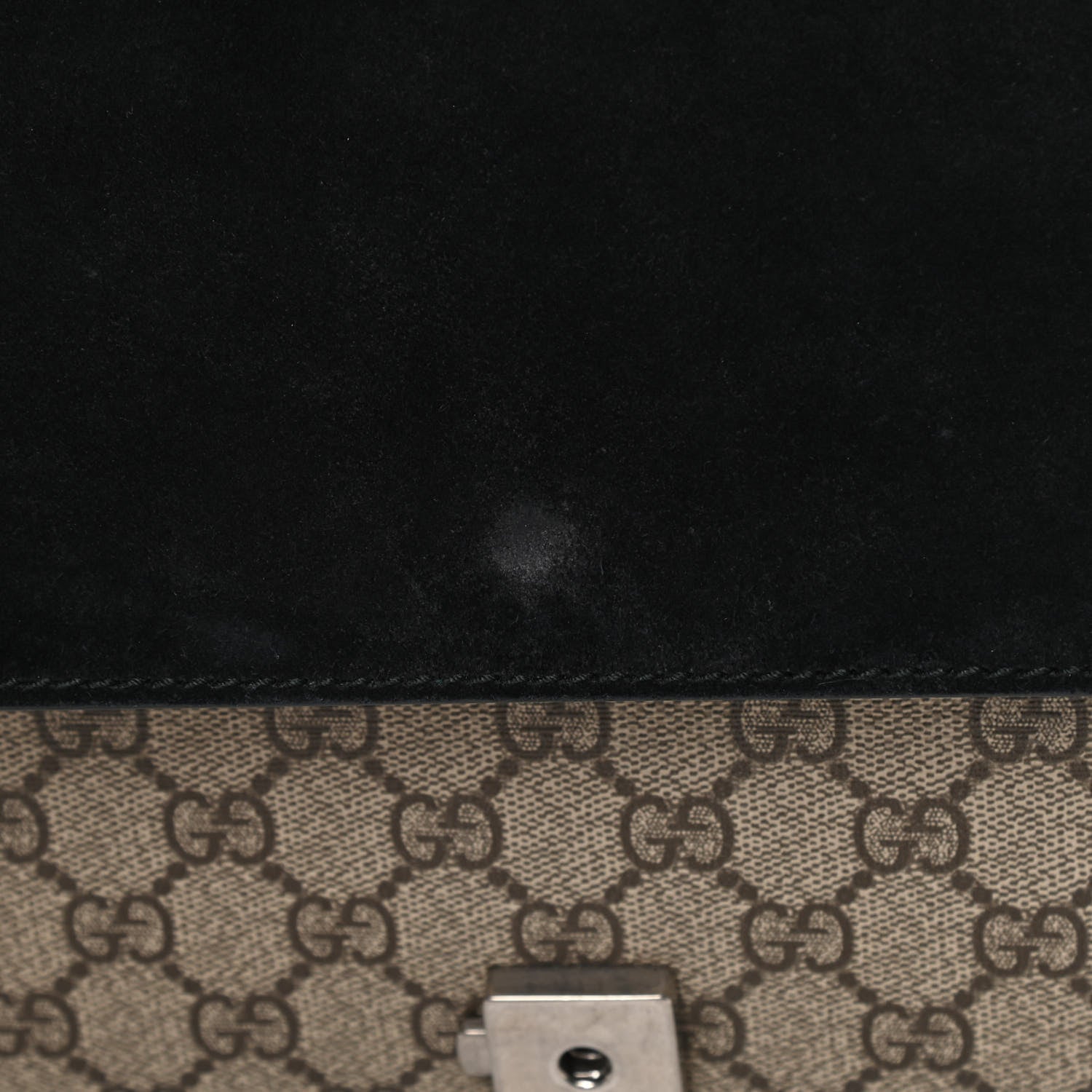 Gucci GG Supreme Monogram Medium Dionysus Shoulder Bag Black 13 of 18