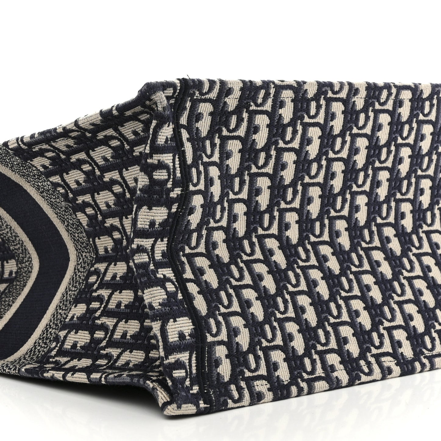 Oblique Large Book Tote Blue Multicolor