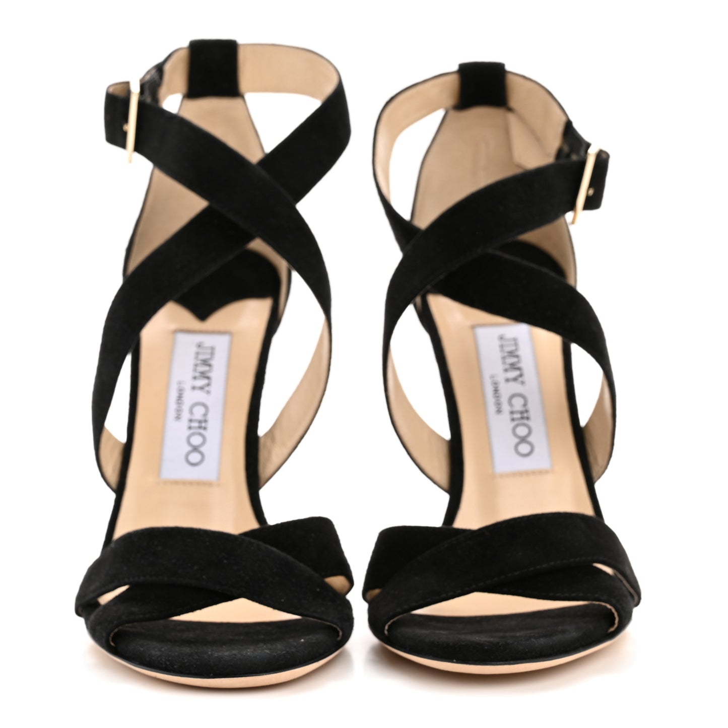 Suede Lottie Sandals 35.5 Black