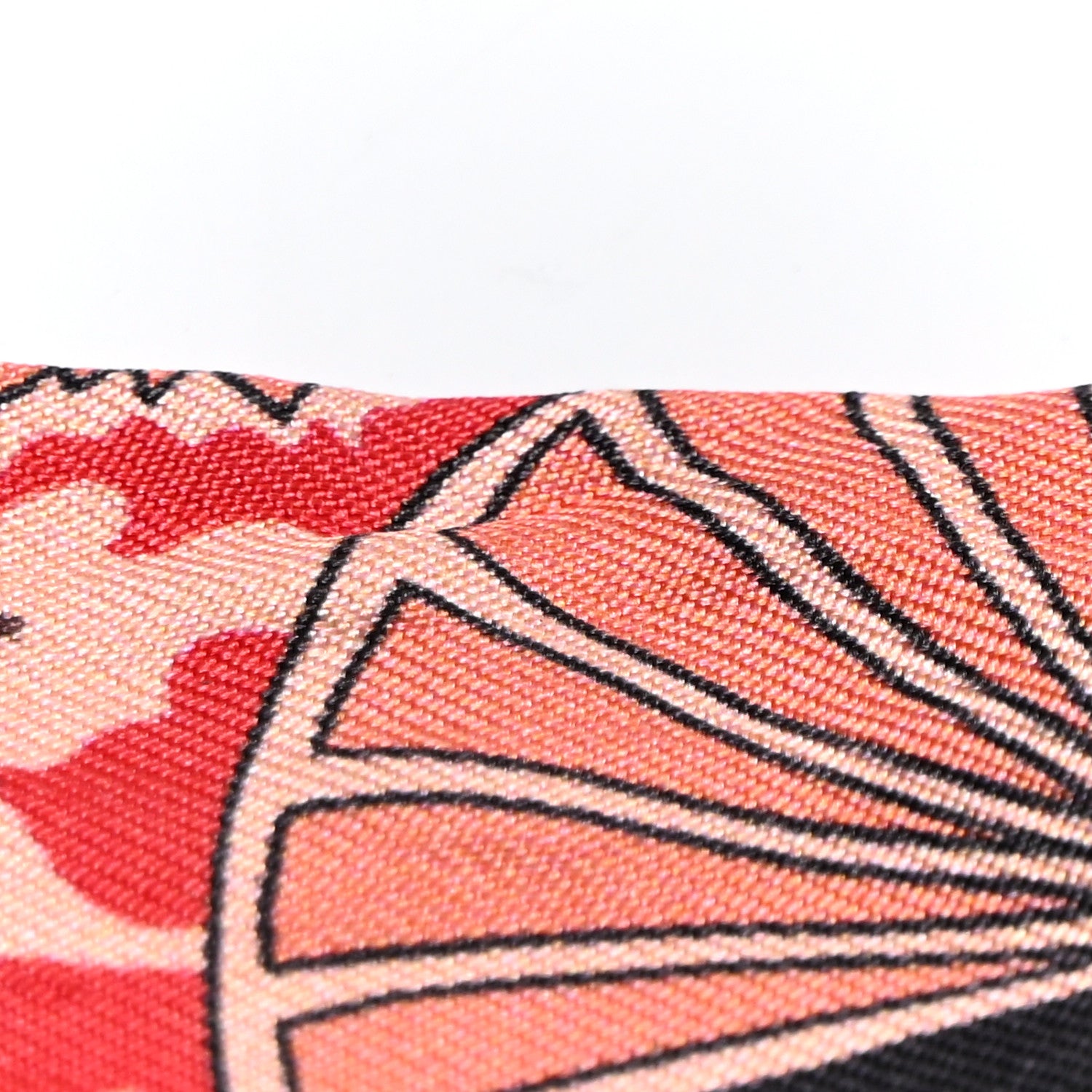 Hermes Silk Fleurs et Papillons de Tissus Twilly Black Rouge Bleu 6 of 9