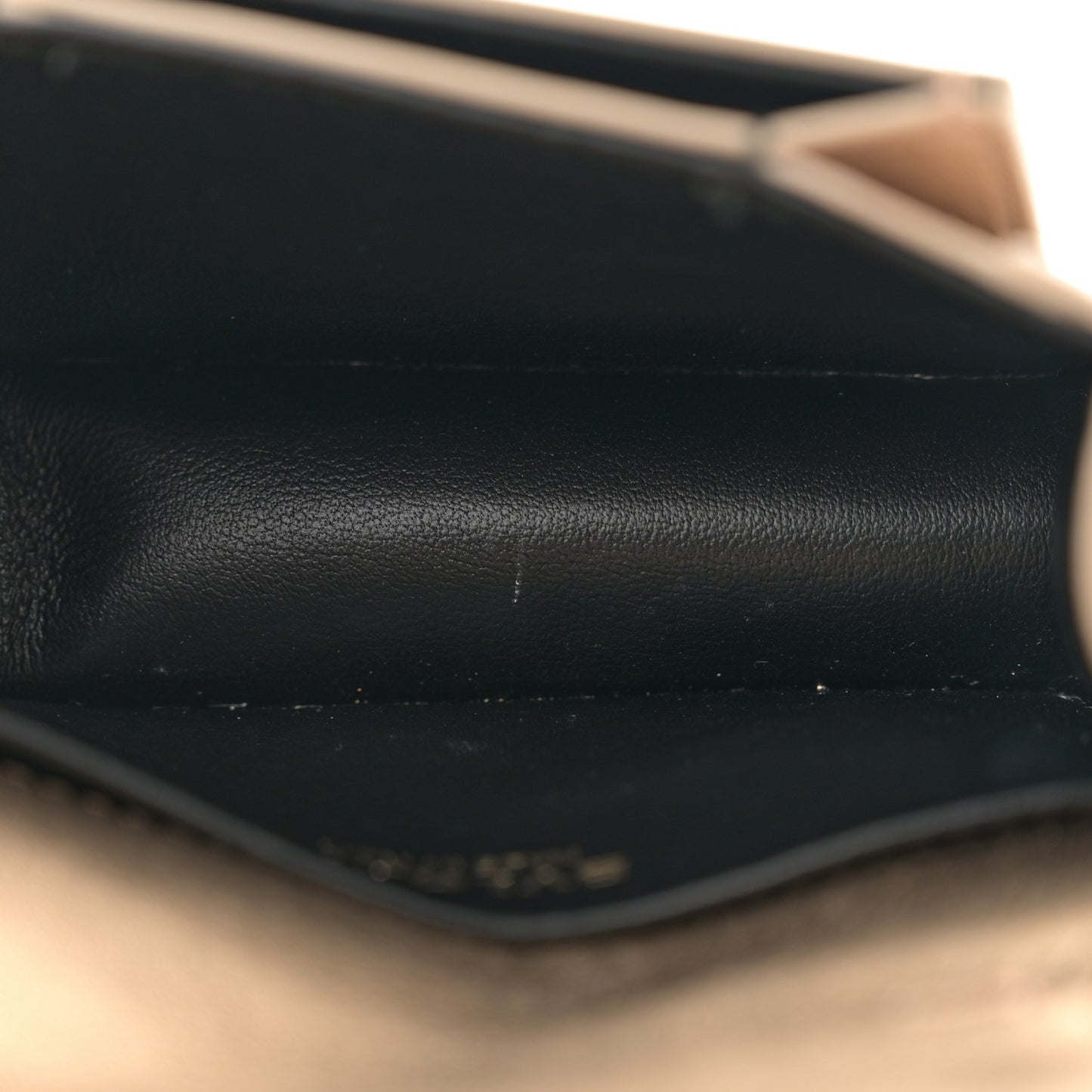 Metallic Calfskin Serpenti Forever Micro Bag Gold