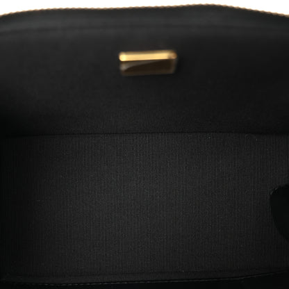 Chanel Lambskin Quilted Multi Pocket Top Handle Vanity With Chain Black 6 of 11