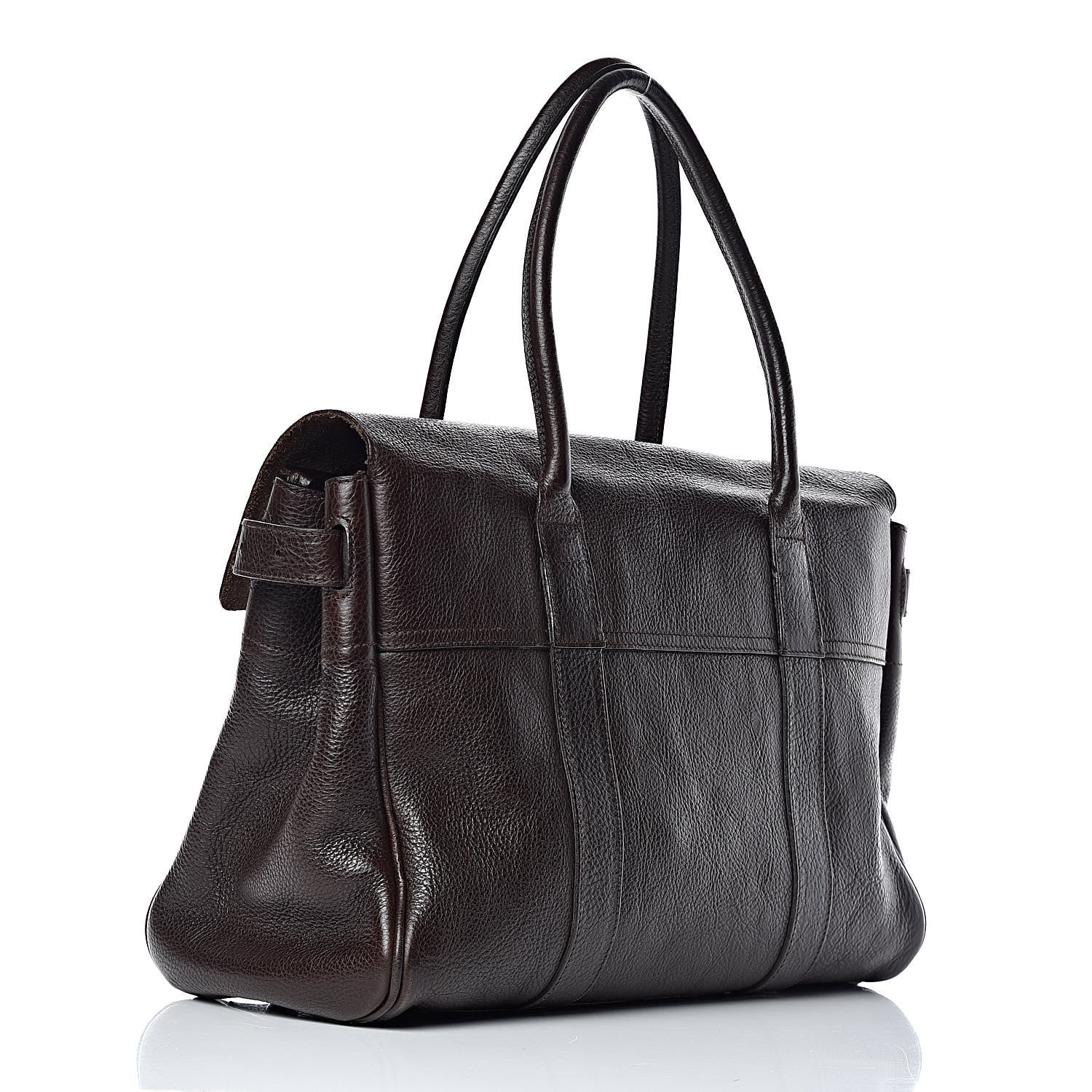 Mulberry Natural Vegetable Tanned Bayswater Chocolate 3 of 19