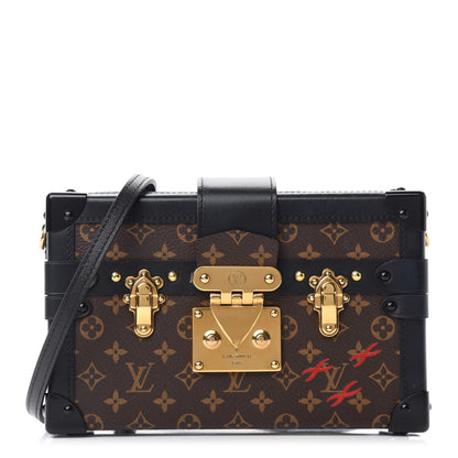 Louis Vuitton Monogram Petite Malle Black 1 of 10
