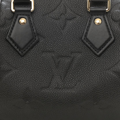 Louis Vuitton Empreinte Monogram Giant Speedy Bandouliere 20 Black 7 of 7