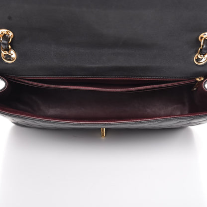 Chanel Lambskin Quilted Maxi Single Flap Black 5 of 8