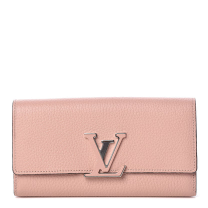 Louis Vuitton Taurillon Capucines Wallet Magnolia 1 of 7