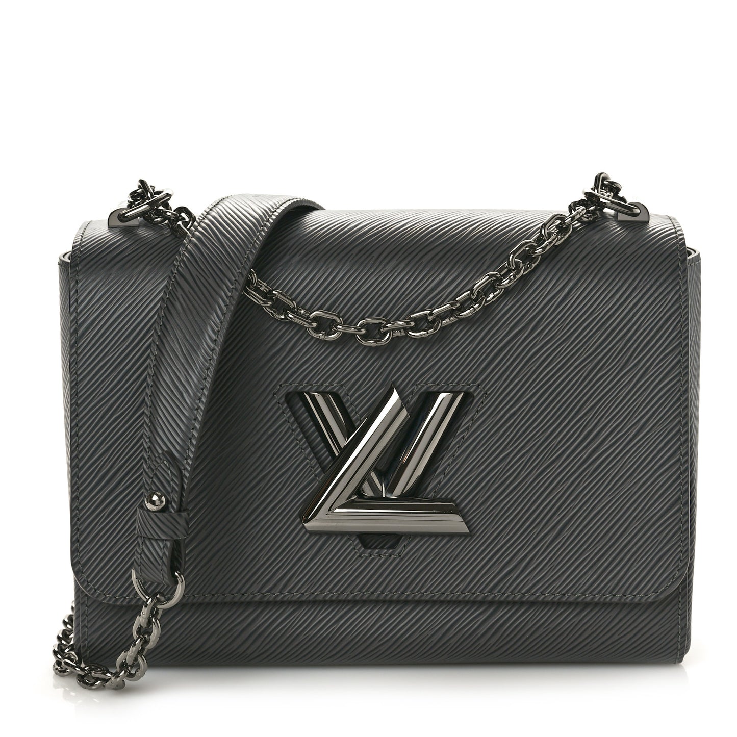 Epi Twist Shoulder Bag MM Etain
