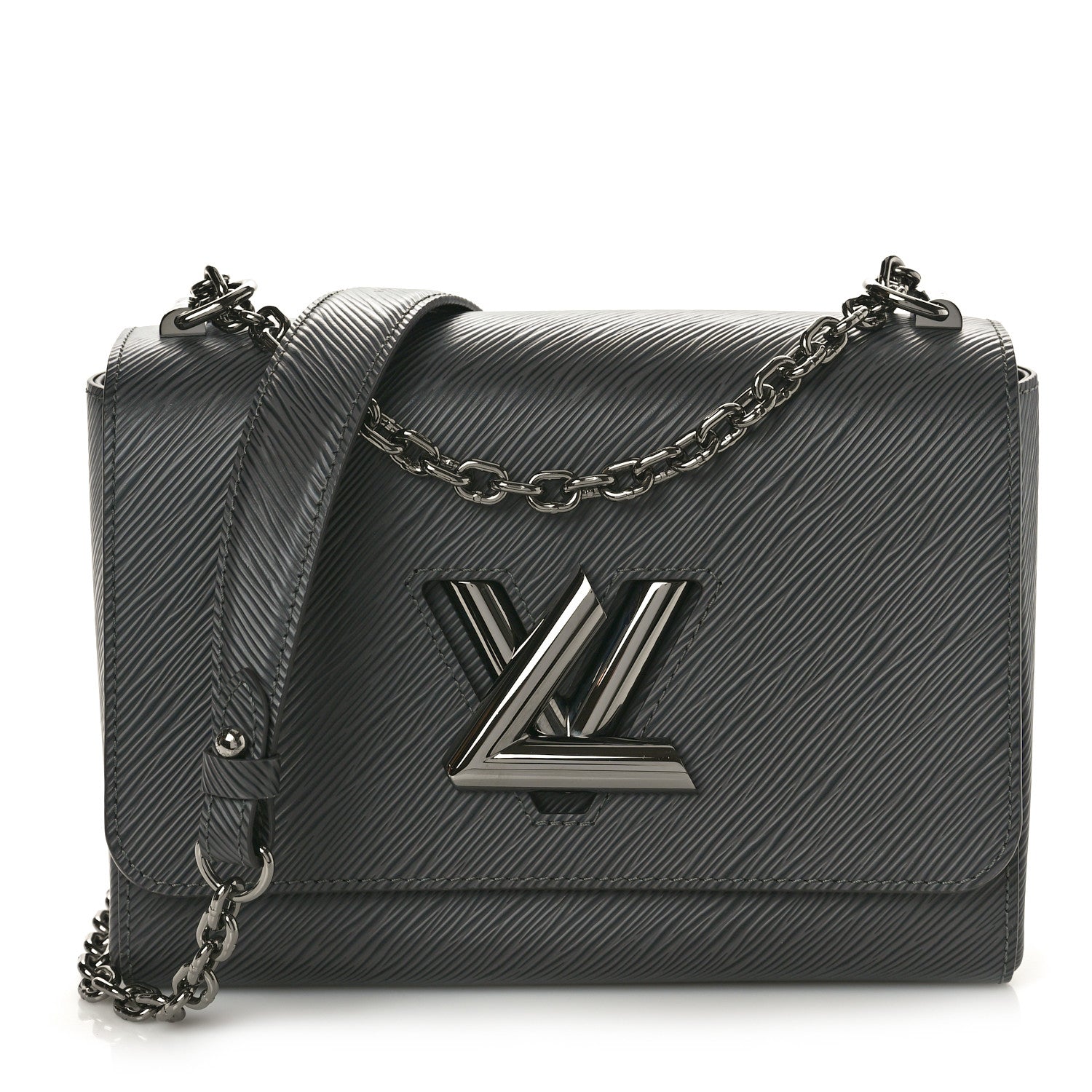 Louis Vuitton Epi Twist Shoulder Bag MM Etain 1 of 9