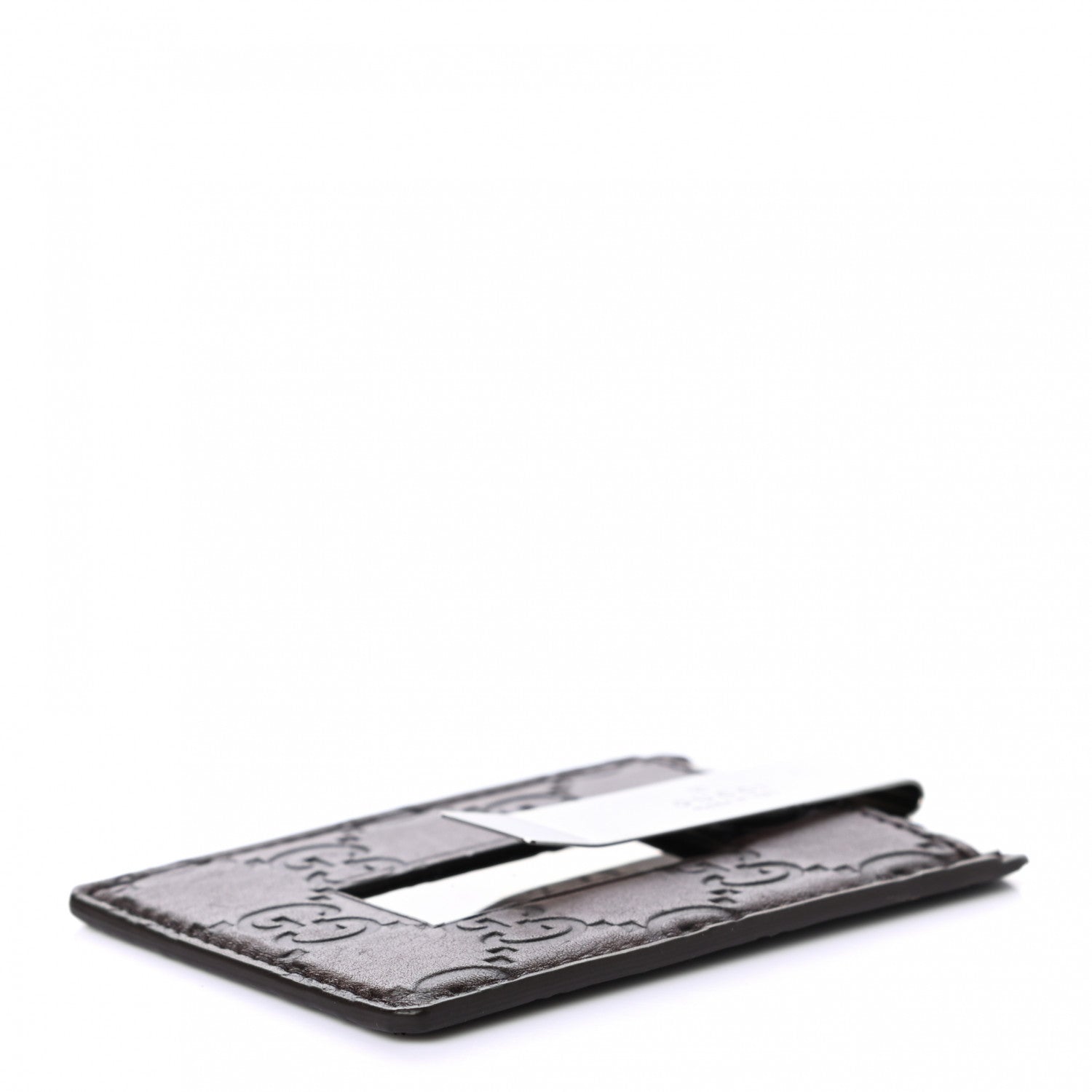 Gucci Guccissima Money Clip Chocolate 4 of 6