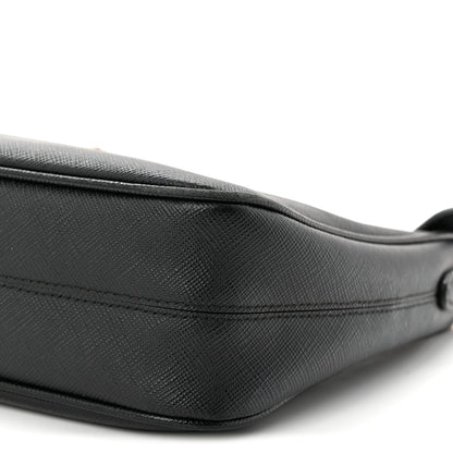 Prada Saffiano Lux Re-Edition 2005 Shoulder Bag Black 11 of 11