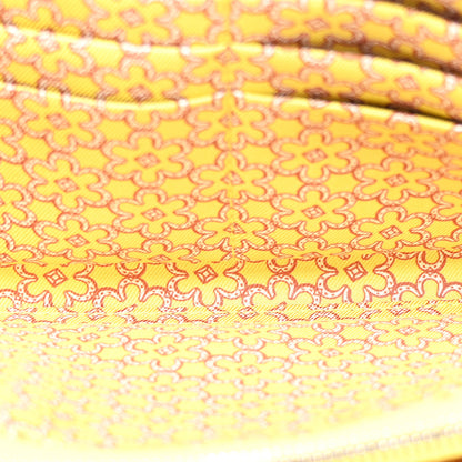 Hermes Epsom Silk'In Wallet Mauve Sylvestre Jaune Citron Cuivre 5 of 8