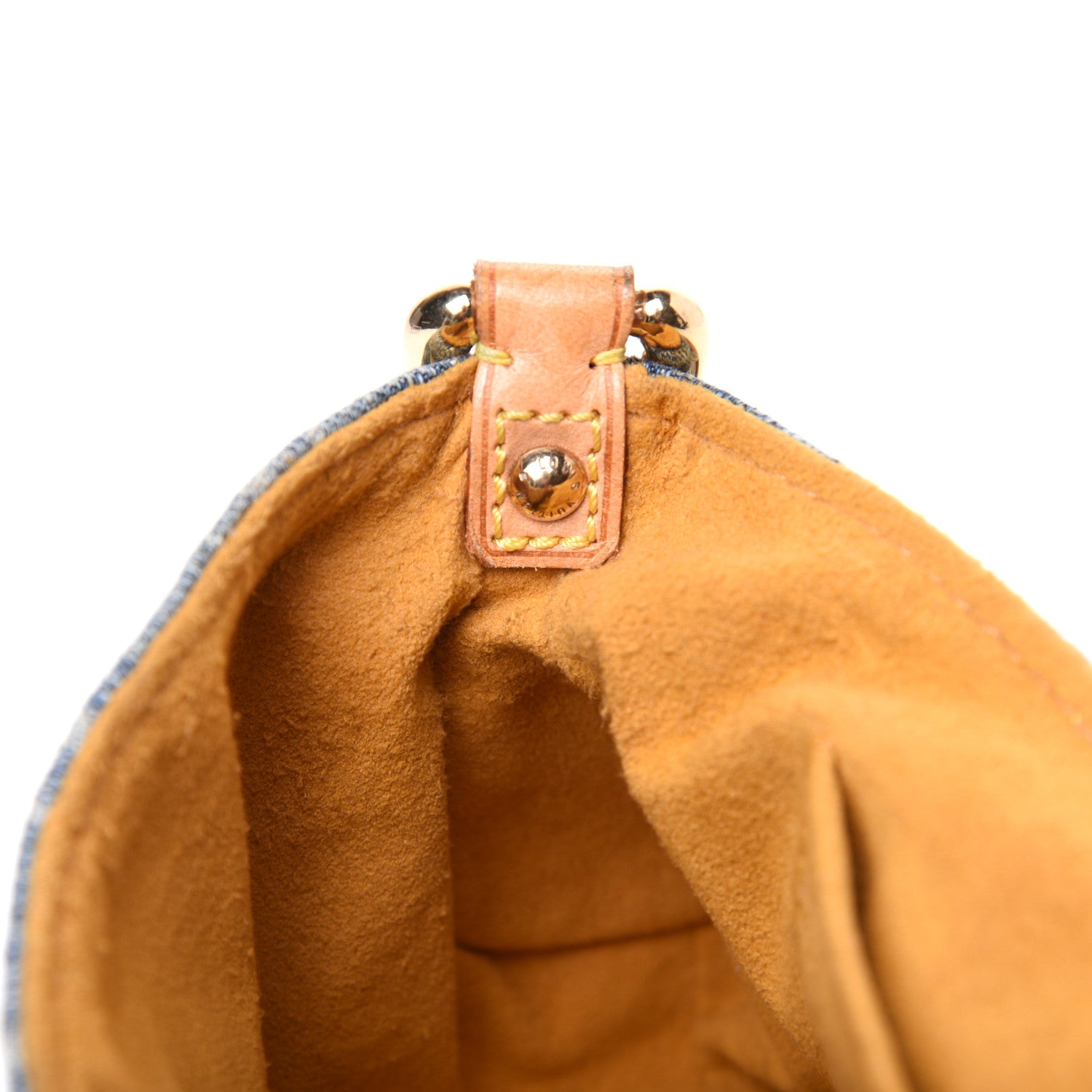 Louis Vuitton Monogram Denim Mini Pleaty Blue 13 of 14