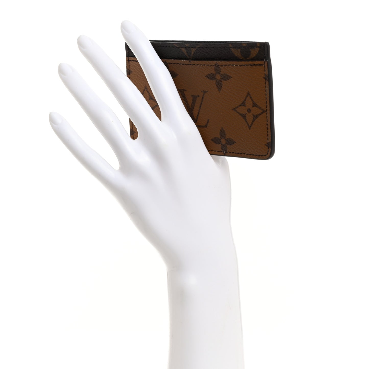 Reverse Monogram Card Holder