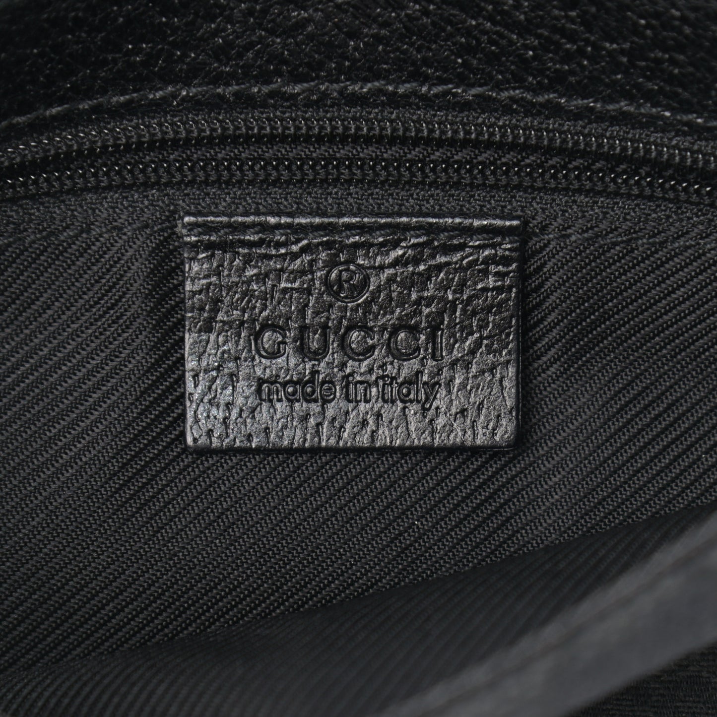 GG Monogram Web Flight Belt Bag Black