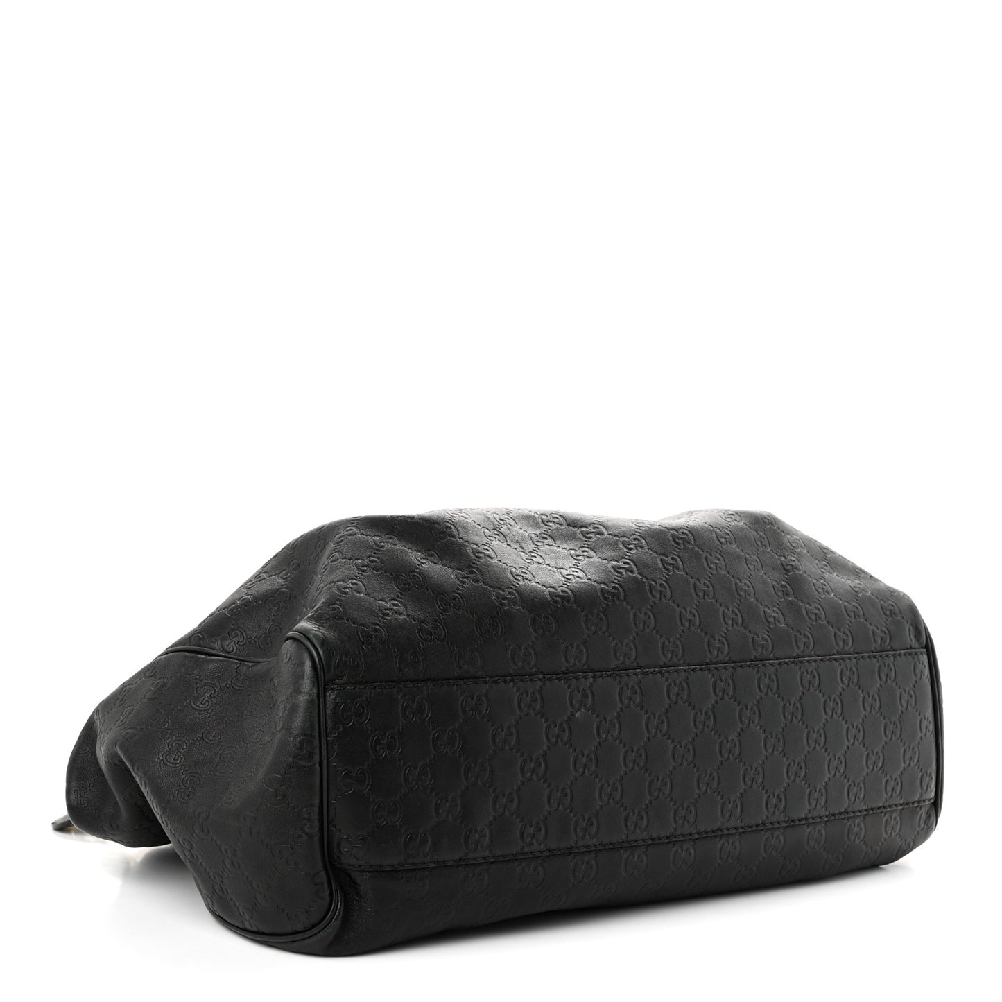 Guccissima Large Sukey Tote Black