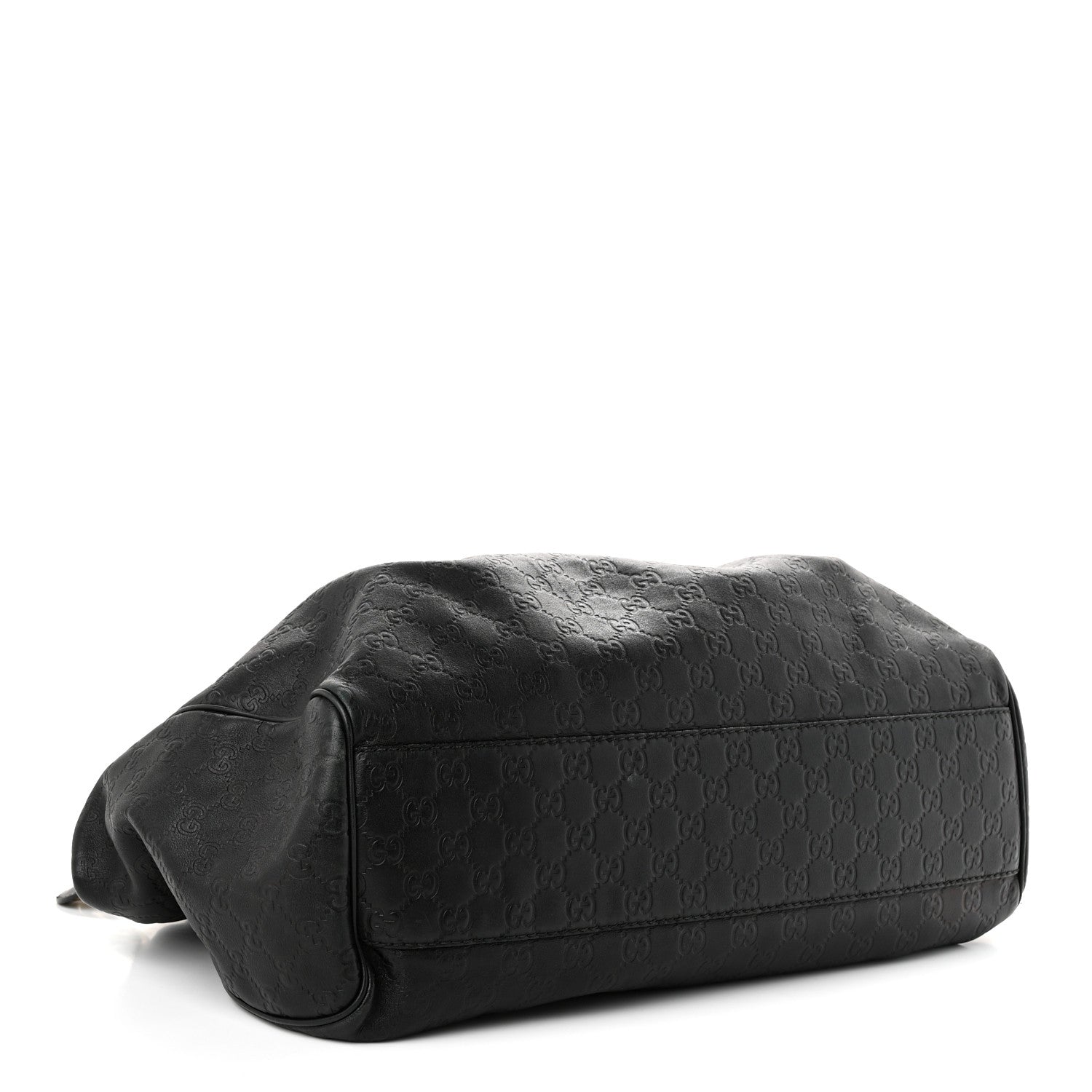 Gucci Guccissima Large Sukey Tote Black 4 of 11