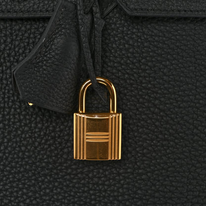 Hermes Togo Birkin 25 Black 12 of 16