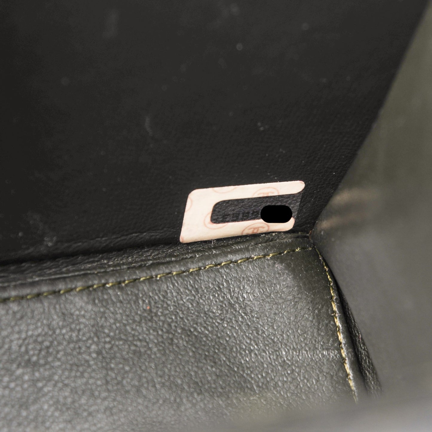 Lambskin Small Single Flap Black