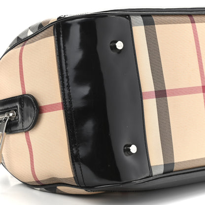 Burberry Nova Check Bowling Bag Black 7 of 10