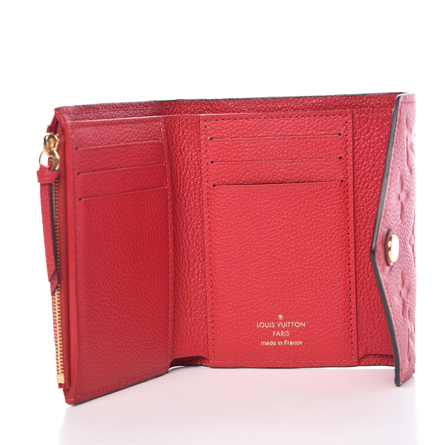Louis Vuitton Empreinte Victorine Wallet Scarlet 5 of 8