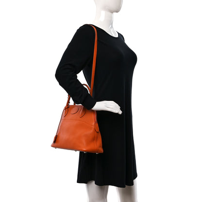 Hermes Taurillon Clemence Bolide 31 Orange 2 of 10