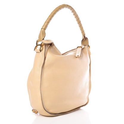 Chloe Calfskin Medium Marcie Hobo Beige 3 of 15