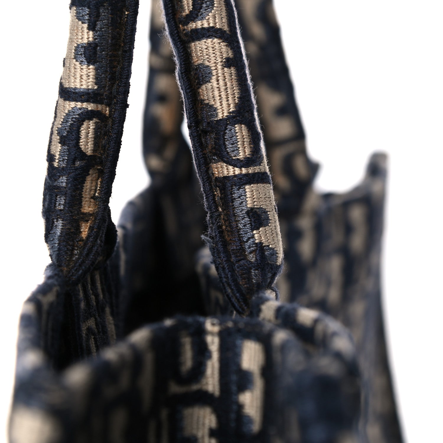 Christian Dior Oblique Book Tote Blue Multicolor 15 of 15