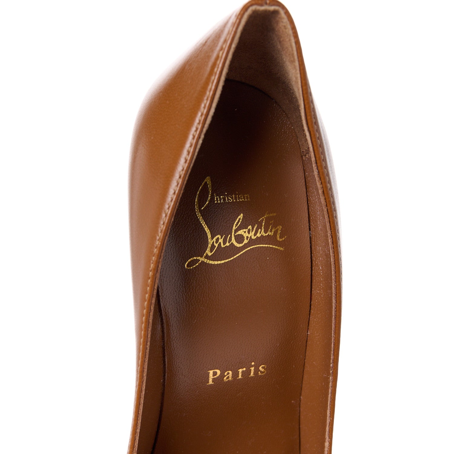 Christian Louboutin Nappa Kate 100 Pumps 35 Nude 5 7 of 9