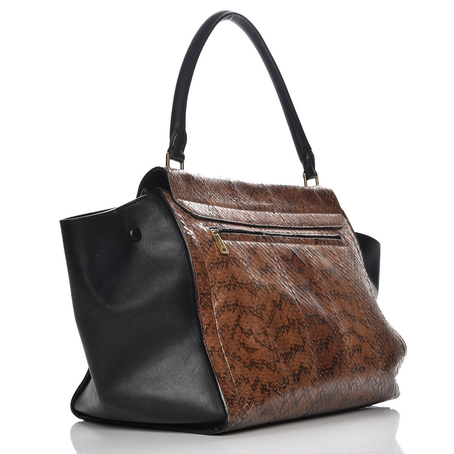 Python Calfskin Large Trapeze