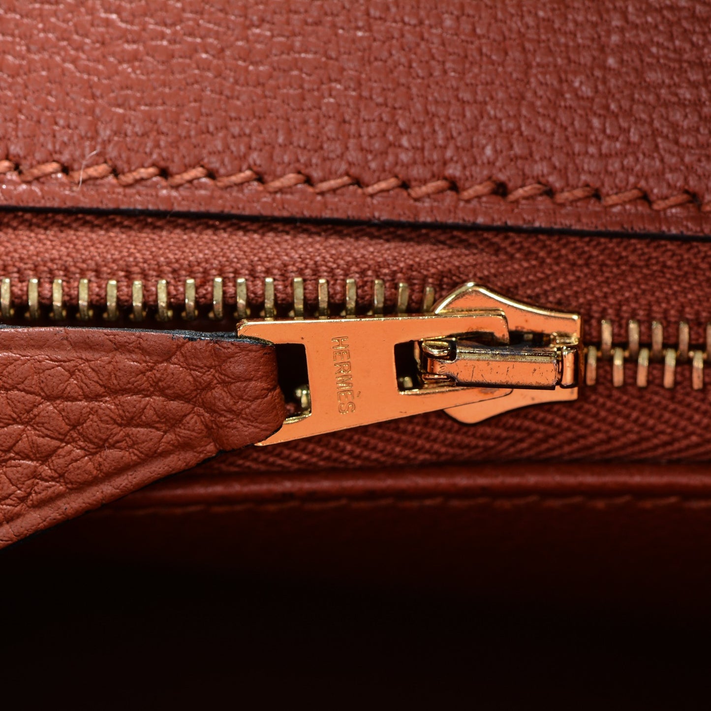 Togo Birkin 30 Cuivre