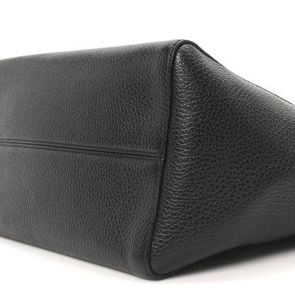 Gucci Pebbled Calfskin Small Swing Tote Black 9 of 9