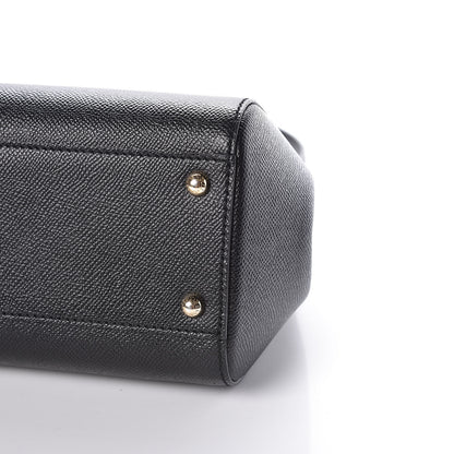 Dolce & Gabbana Dauphine Medium Miss Sicily Satchel Black 6 of 8
