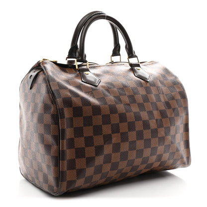 Louis Vuitton Damier Ebene Speedy 30 3 of 10