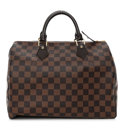 Louis Vuitton Damier Ebene Speedy 30 1 of 9
