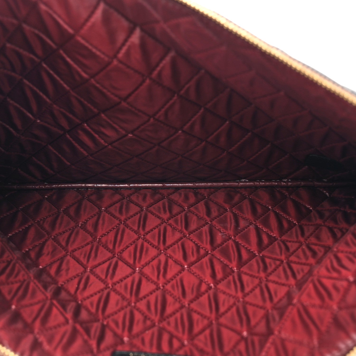 Chanel Caviar Quilted Large Cosmetic Case Black 5 of 9