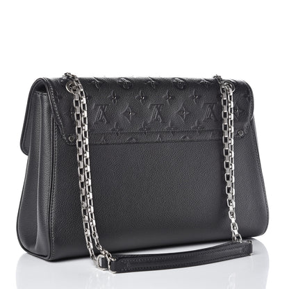 Louis Vuitton Empreinte Studded Saint Germain MM Platine 3 of 9