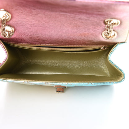 Chanel Metallic Goatskin Quilted Mini 2.55 Reissue Flap Multicolor 4 of 10