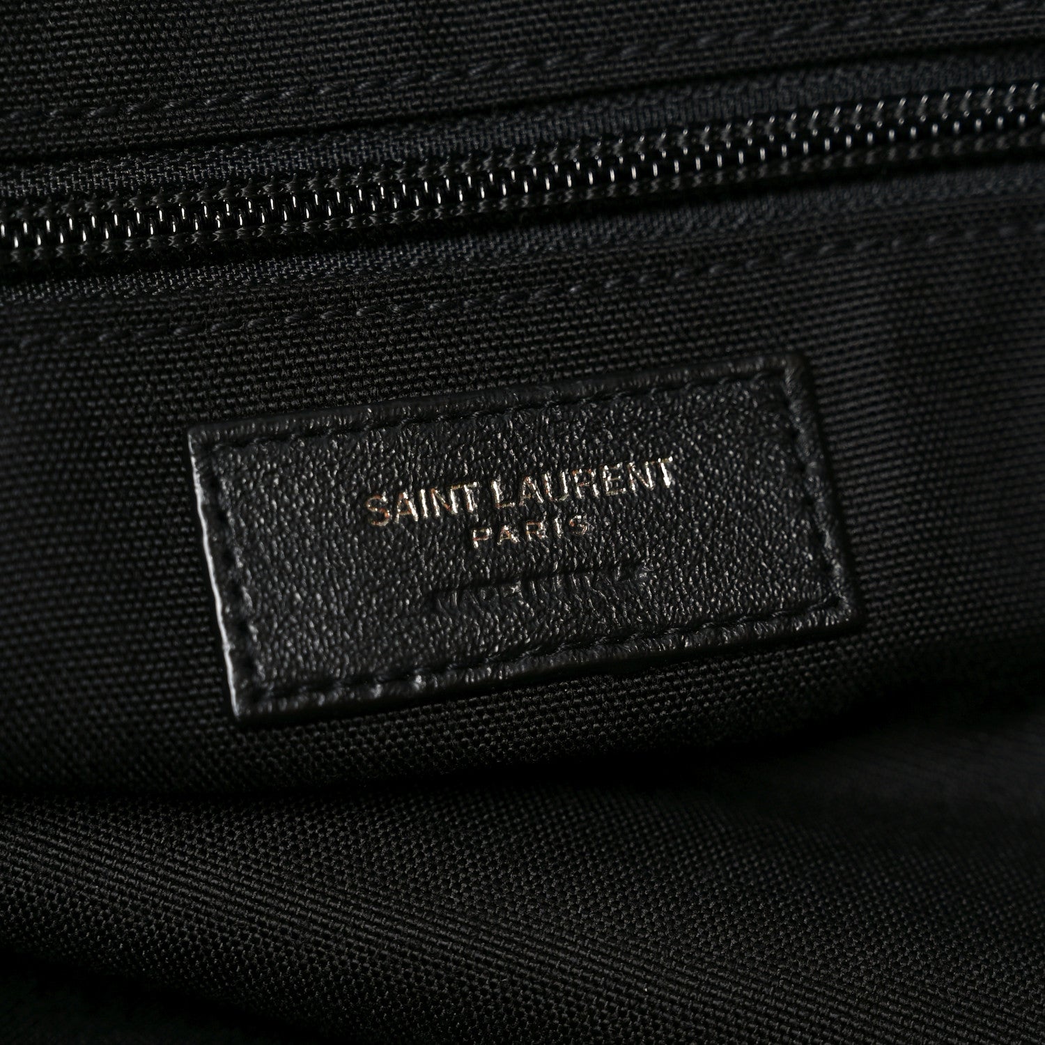 Saint Laurent Nylon Nuxx Ripstop Duffle Black White 6 of 10
