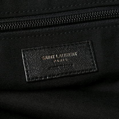 Saint Laurent Nylon Nuxx Ripstop Duffle Black White 6 of 10