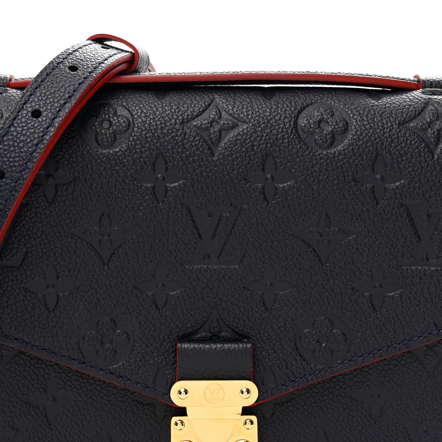 Louis Vuitton Empreinte Pochette Metis Marine Rouge 7 of 9