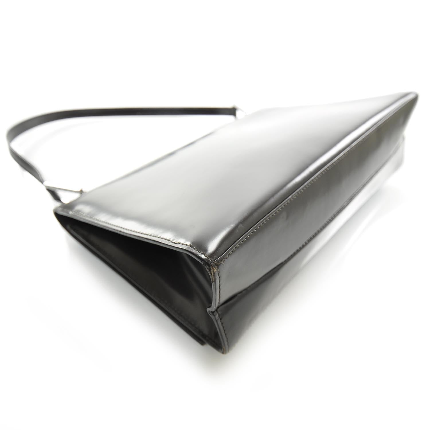 Gucci Leather G Shoulder Bag Dark Brown 5 of 9