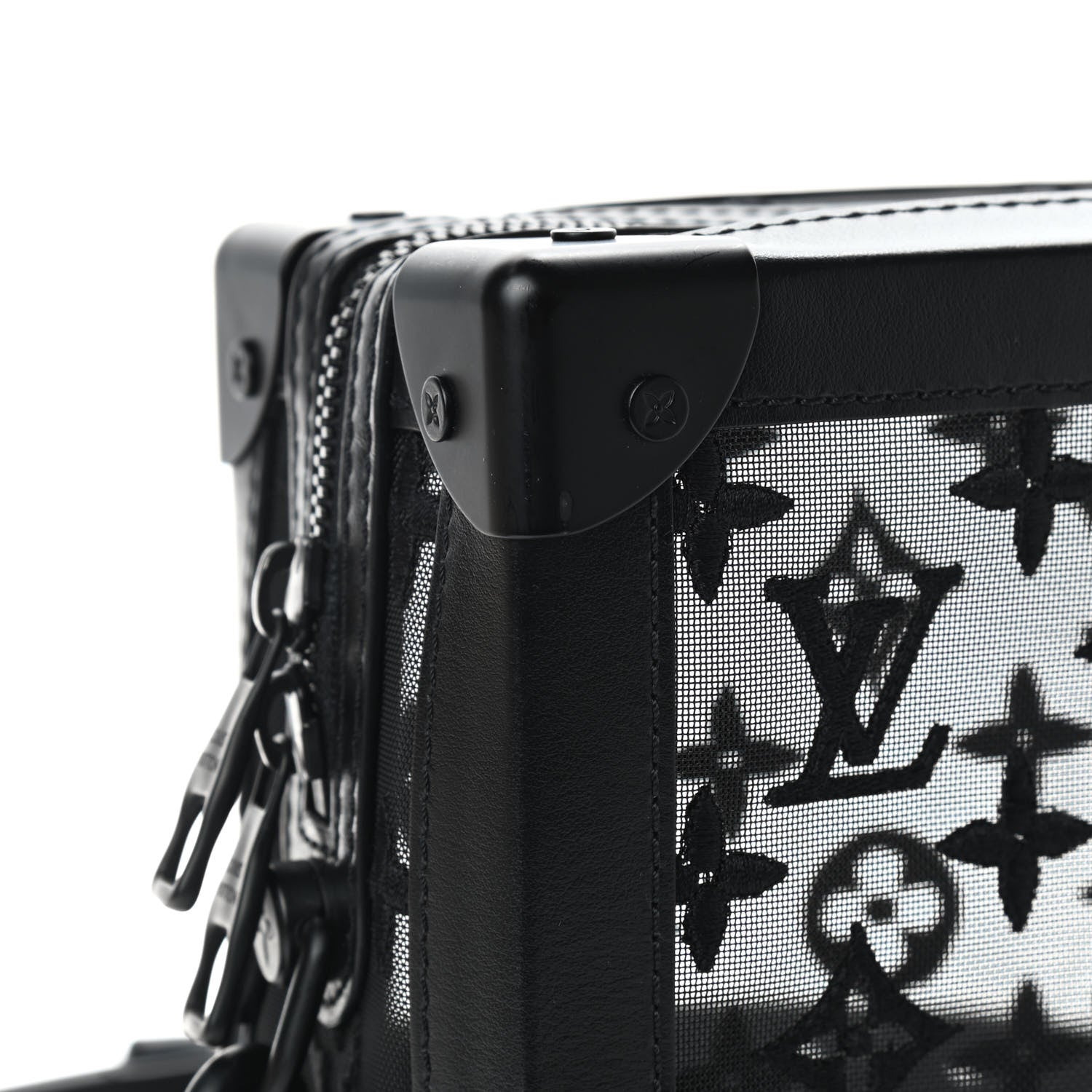 Louis Vuitton Monogram See Through Soft Trunk Black 7 of 9