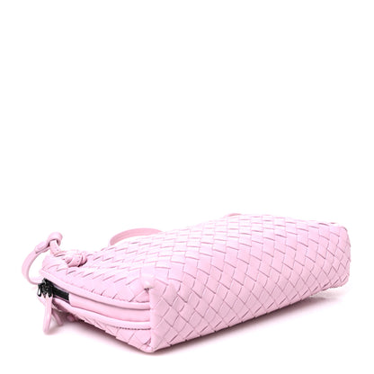 Bottega Veneta Nappa Intrecciato Nodini Crossbody Messenger Bliss Washed 5 of 11