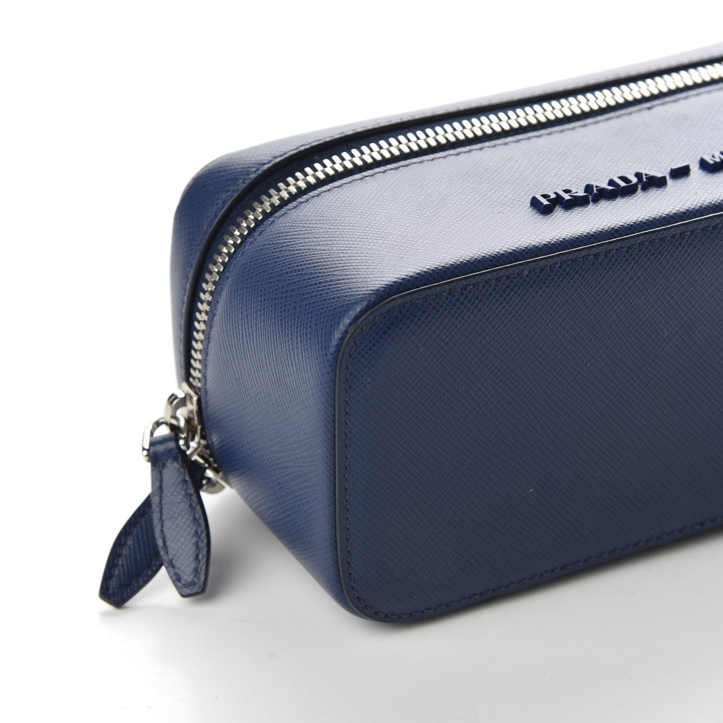 Saffiano Beauty Small Pouch Bluette Astrale